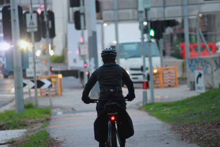 Cycling safety on Dynon Road